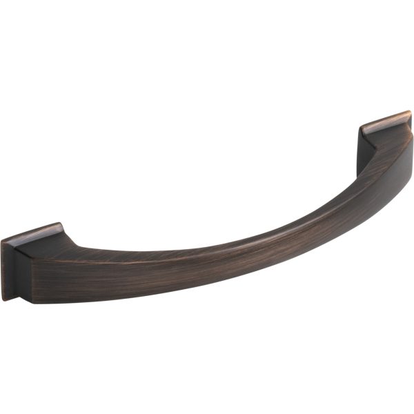 128 mm Center-to-Center Brushed Oil Rubbed Bronze Arched Roman Cabinet Pull - Image 4