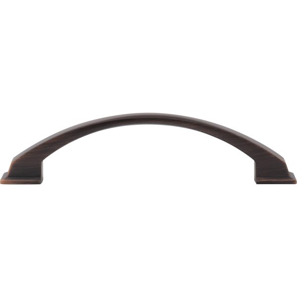 128 mm Center-to-Center Brushed Oil Rubbed Bronze Arched Roman Cabinet Pull - Image 6