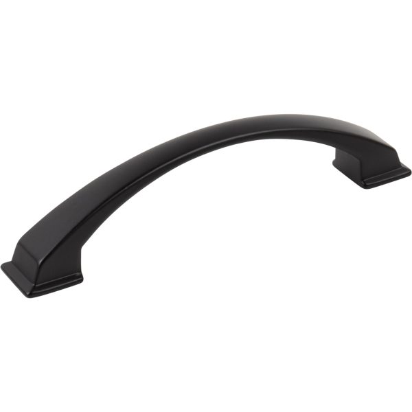 128 mm Center-to-Center Matte Black Arched Roman Cabinet Pull