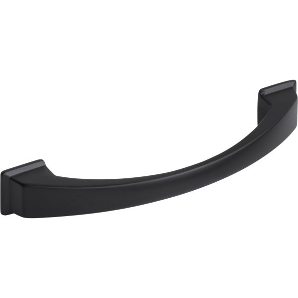 128 mm Center-to-Center Matte Black Arched Roman Cabinet Pull - Image 4
