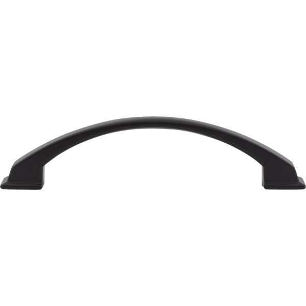 128 mm Center-to-Center Matte Black Arched Roman Cabinet Pull - Image 6