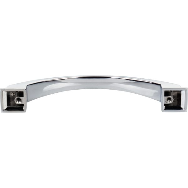 128 mm Center-to-Center Polished Chrome Arched Roman Cabinet Pull - Image 5