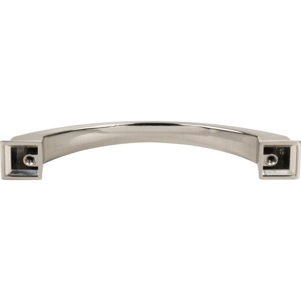 128 mm Center-to-Center Satin Nickel Arched Roman Cabinet Pull - Image 5