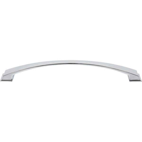 12" Center-to-Center Polished Chrome Arched Roman Appliance Handle - Image 3