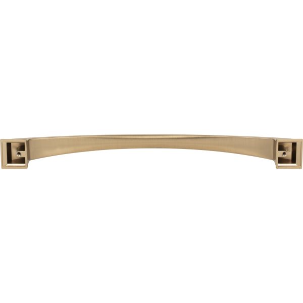12" Center-to-Center Satin Bronze Arched Roman Appliance Handle - Image 5