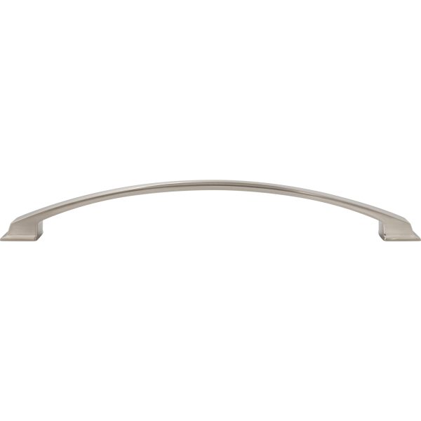 12" Center-to-Center Satin Nickel Arched Roman Appliance Handle - Image 6