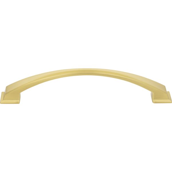 160 mm Center-to-Center Brushed Gold Arched Roman Cabinet Pull - Image 3