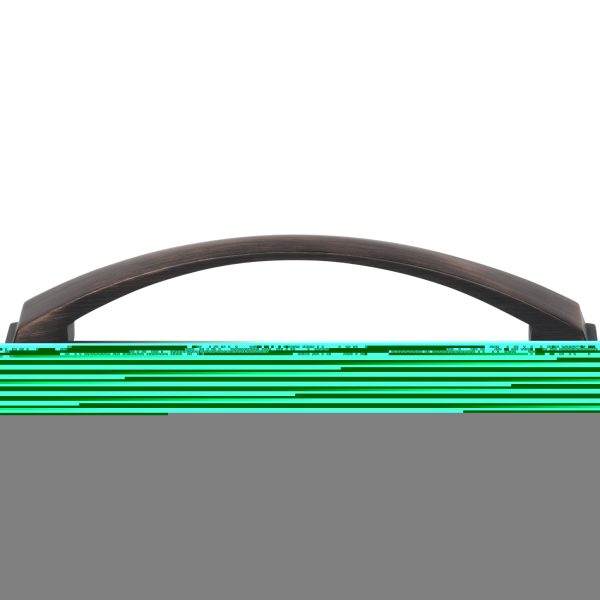 160 mm Center-to-Center Brushed Oil Rubbed Bronze Arched Roman Cabinet Pull - Image 3