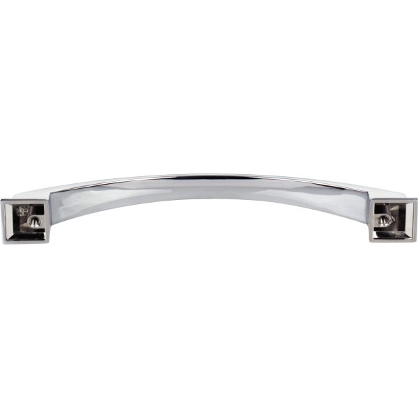 160 mm Center-to-Center Polished Chrome Arched Roman Cabinet Pull - Image 5