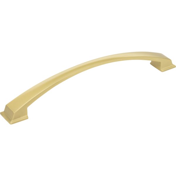192 mm Center-to-Center Brushed Gold Arched Roman Cabinet Pull