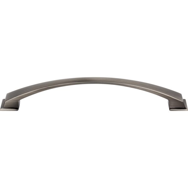 192 mm Center-to-Center Brushed Pewter Arched Roman Cabinet Pull - Image 3