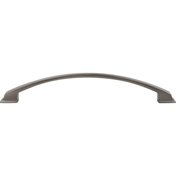192 mm Center-to-Center Brushed Pewter Arched Roman Cabinet Pull - Image 6