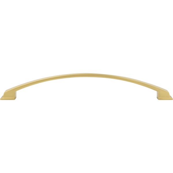 224 mm Center-to-Center Brushed Gold Arched Roman Cabinet Pull - Image 6