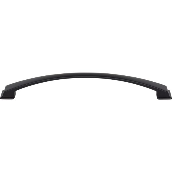 224 mm Center-to-Center Matte Black Arched Roman Cabinet Pull - Image 3