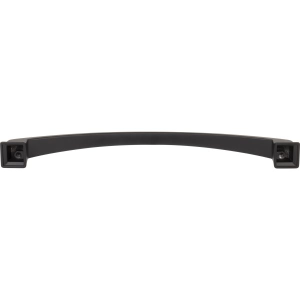 224 mm Center-to-Center Matte Black Arched Roman Cabinet Pull - Image 5