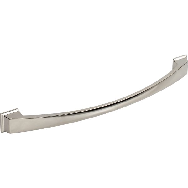 224 mm Center-to-Center Polished Nickel Arched Roman Cabinet Pull - Image 4