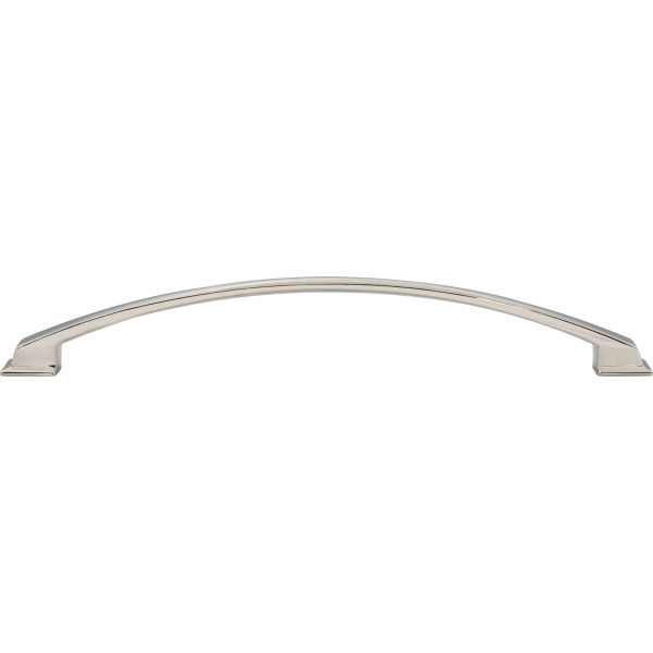 224 mm Center-to-Center Polished Nickel Arched Roman Cabinet Pull - Image 6