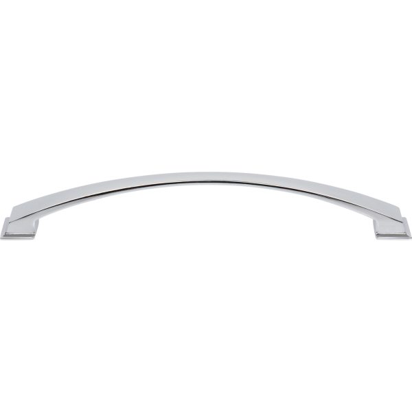 224 mm Center-to-Center Polished Chrome Arched Roman Cabinet Pull - Image 3