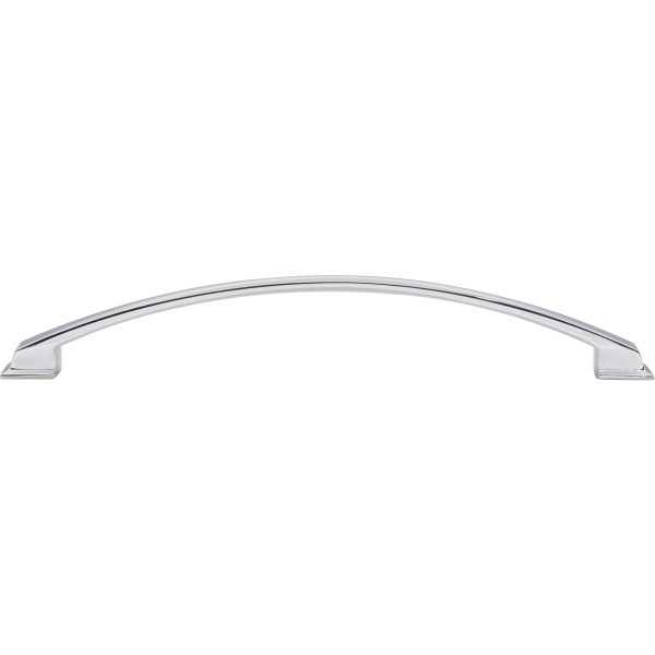 224 mm Center-to-Center Polished Chrome Arched Roman Cabinet Pull - Image 6