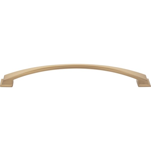 224 mm Center-to-Center Satin Bronze Arched Roman Cabinet Pull - Image 3