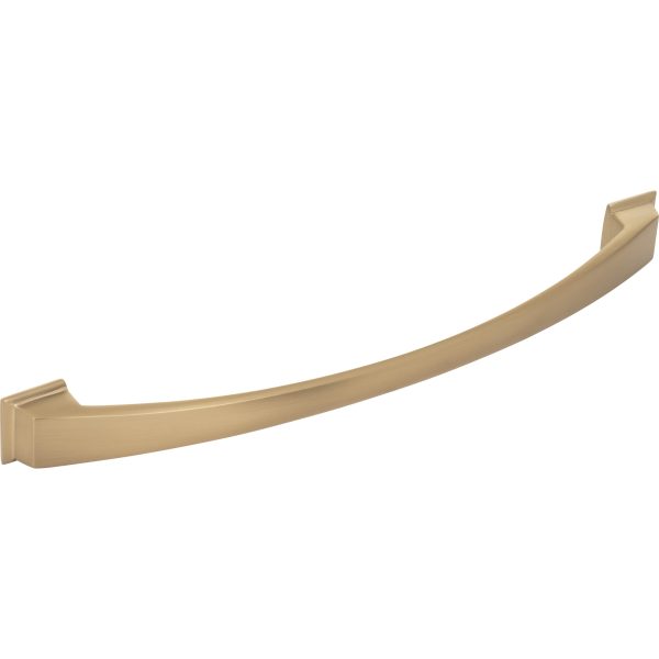 224 mm Center-to-Center Satin Bronze Arched Roman Cabinet Pull - Image 4