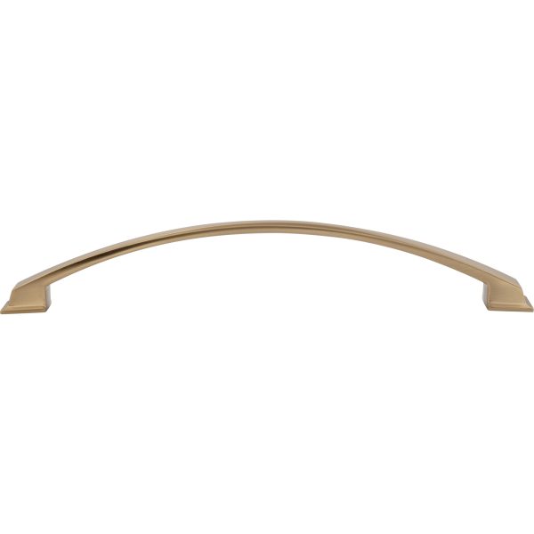 224 mm Center-to-Center Satin Bronze Arched Roman Cabinet Pull - Image 6
