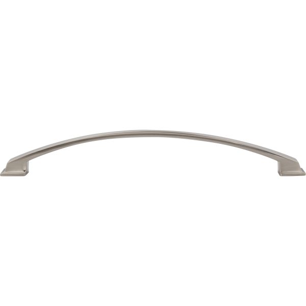 224 mm Center-to-Center Satin Nickel Arched Roman Cabinet Pull - Image 6