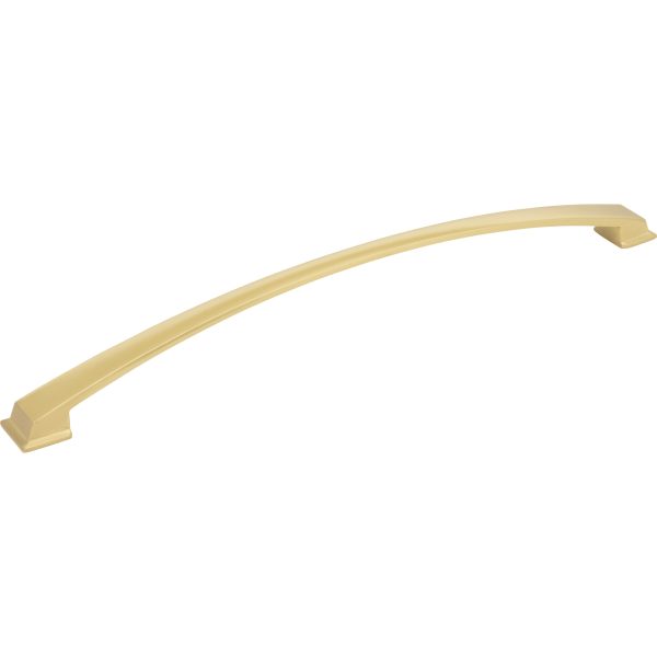 305 mm Center-to-Center Brushed Gold Arched Roman Cabinet Pull