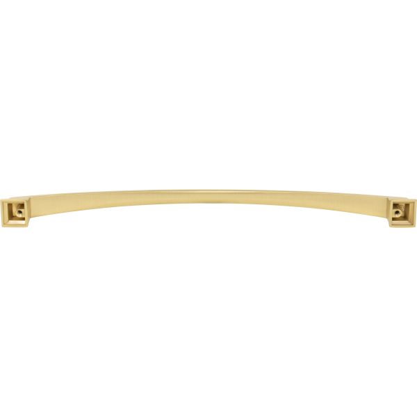 305 mm Center-to-Center Brushed Gold Arched Roman Cabinet Pull - Image 5