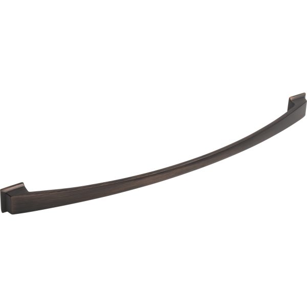 305 mm Center-to-Center Brushed Oil Rubbed Bronze Arched Roman Cabinet Pull - Image 4