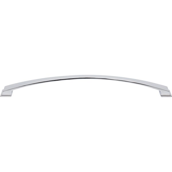 305 mm Center-to-Center Polished Chrome Arched Roman Cabinet Pull - Image 3