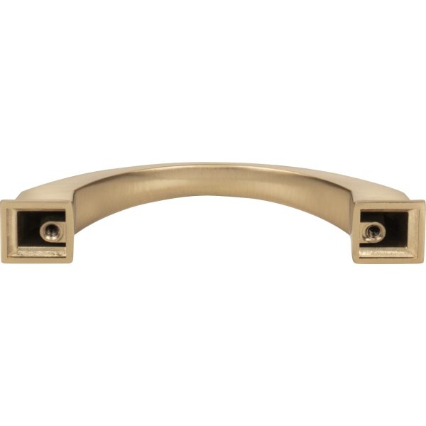 96 mm Center-to-Center Satin Bronze Arched Roman Cabinet Pull - Image 5
