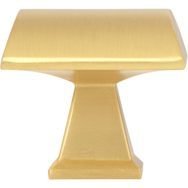 1-1/4" Overall Length  Brushed Gold Roman Cabinet Knob - Image 6