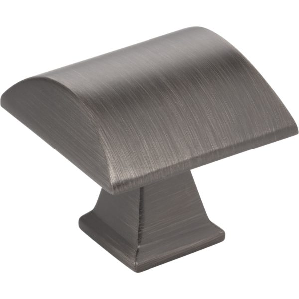 1-1/4" Overall Length  Brushed Pewter Roman Cabinet Knob