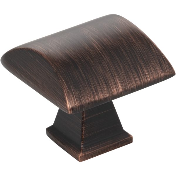 1-1/4" Overall Length  Brushed Oil Rubbed Bronze Roman Cabinet Knob