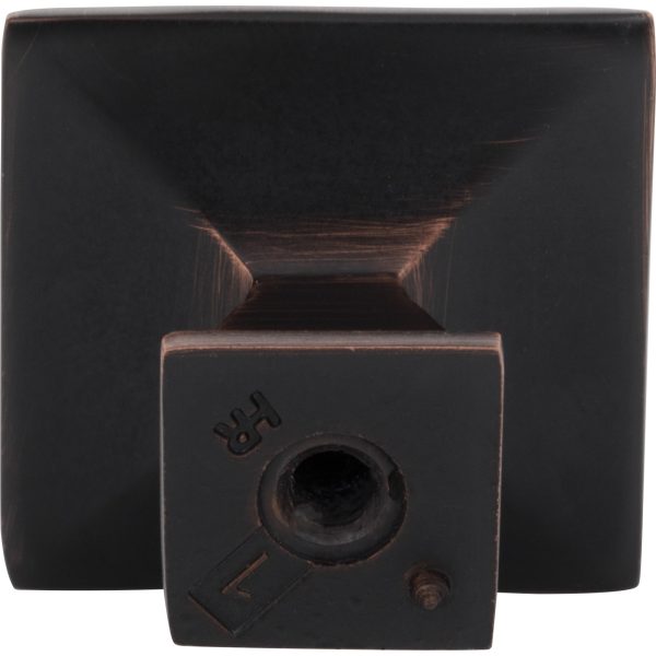 1-1/4" Overall Length  Brushed Oil Rubbed Bronze Roman Cabinet Knob - Image 5