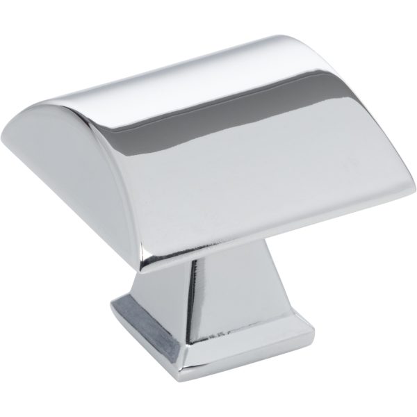 1-1/4" Overall Length  Polished Chrome Roman Cabinet Knob