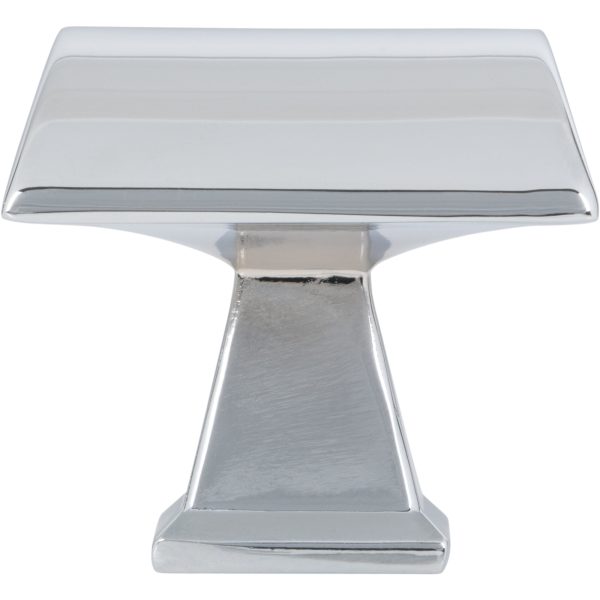 1-1/4" Overall Length  Polished Chrome Roman Cabinet Knob - Image 6