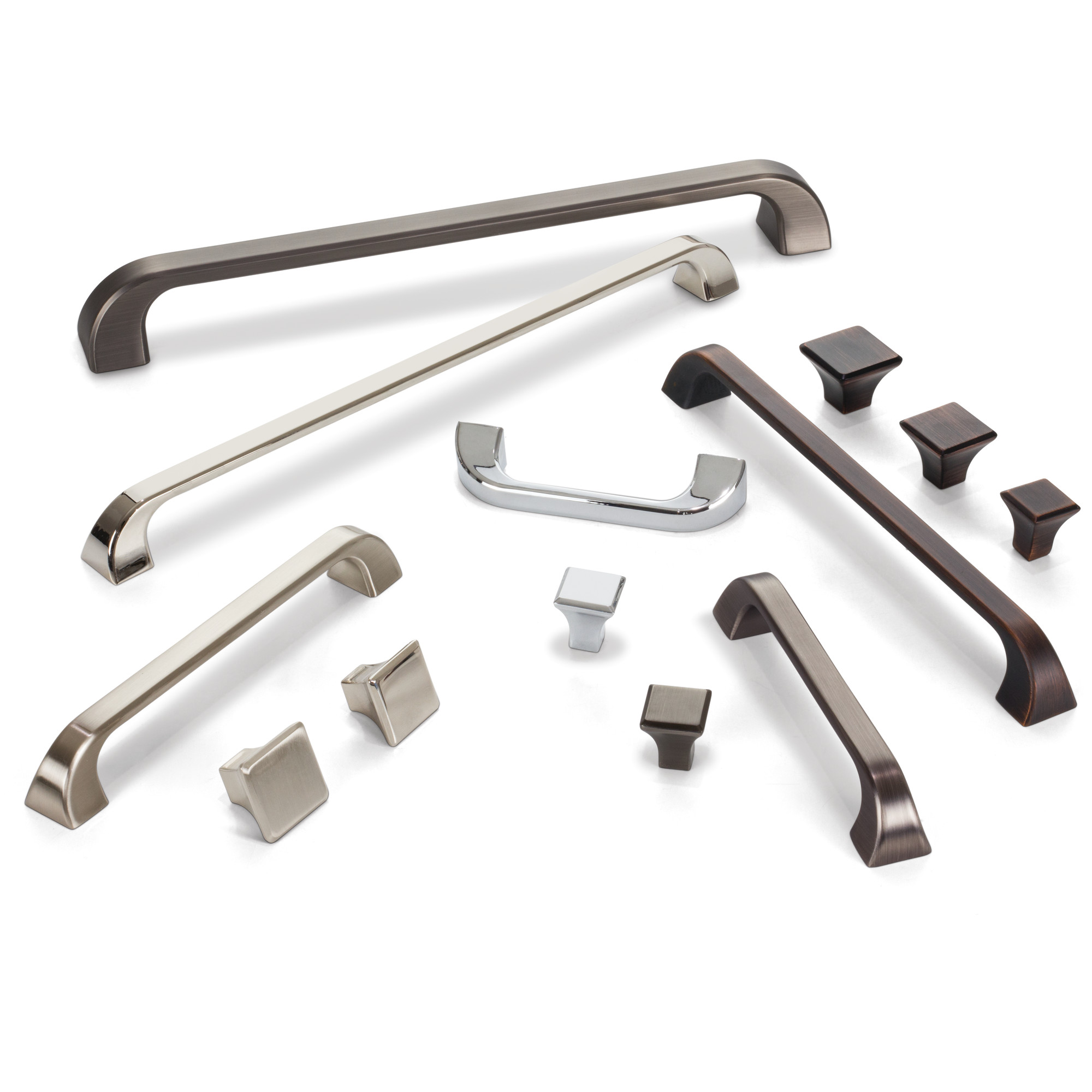 Marlo Appliance Pull in Satin Nickel