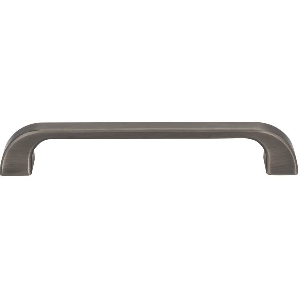 160 mm Center-to-Center Brushed Pewter Square Marlo Cabinet Pull - Image 3