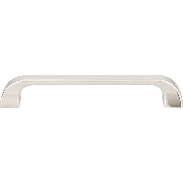160 mm Center-to-Center Polished Nickel Square Marlo Cabinet Pull - Image 3