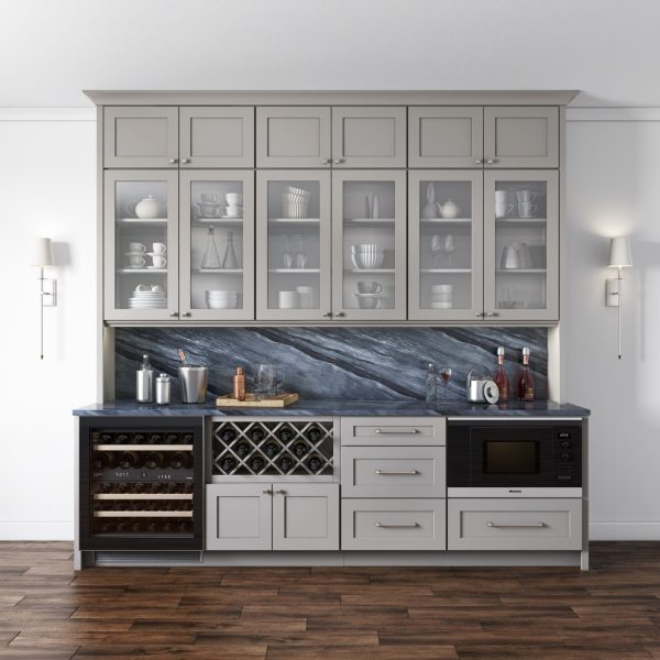 96 mm Center-to-Center Satin Nickel Square Marlo Cabinet Pull - Image 5
