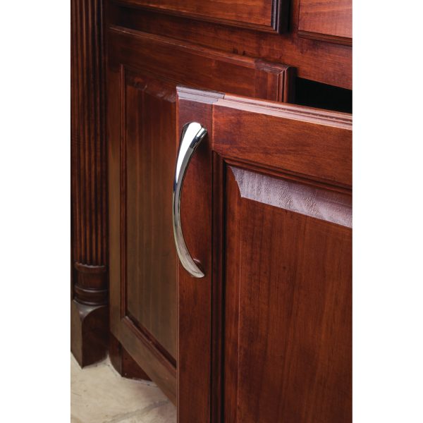 128 mm Center-to-Center Polished Chrome Arched Belfast Cabinet Pull - Image 4