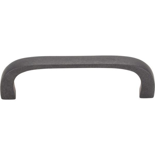 3" Center-to-Center Gun Metal Square Slade Cabinet Pull - Image 3