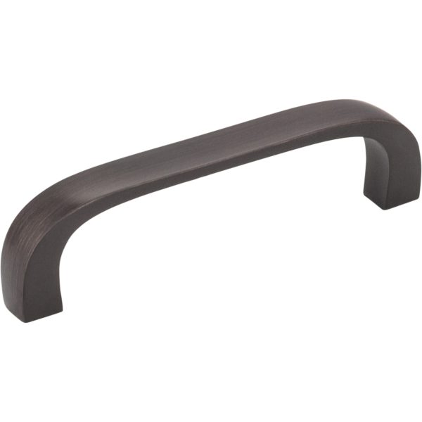 3" Center-to-Center Brushed Oil Rubbed Bronze Square Slade Cabinet Pull