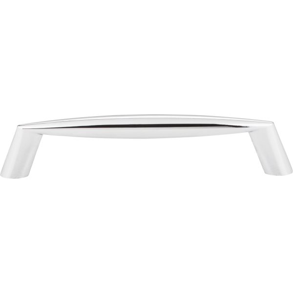 128 mm Center-to-Center Polished Chrome Zachary Cabinet Pull - Image 3