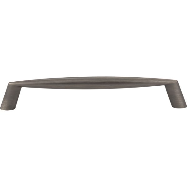 160 mm Center-to-Center Brushed Pewter Zachary Cabinet Pull - Image 3