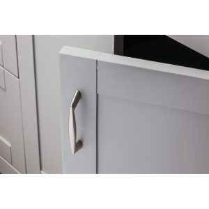 Zachary Cabinet Pull in Satin Nickel