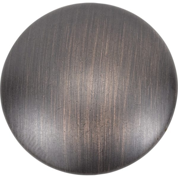 1-1/16" Diameter Brushed Oil Rubbed Bronze Zachary Cabinet Mushroom Knob - Image 3