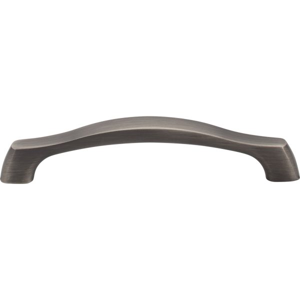128 mm Center-to-Center Brushed Pewter Aiden Cabinet Pull - Image 3